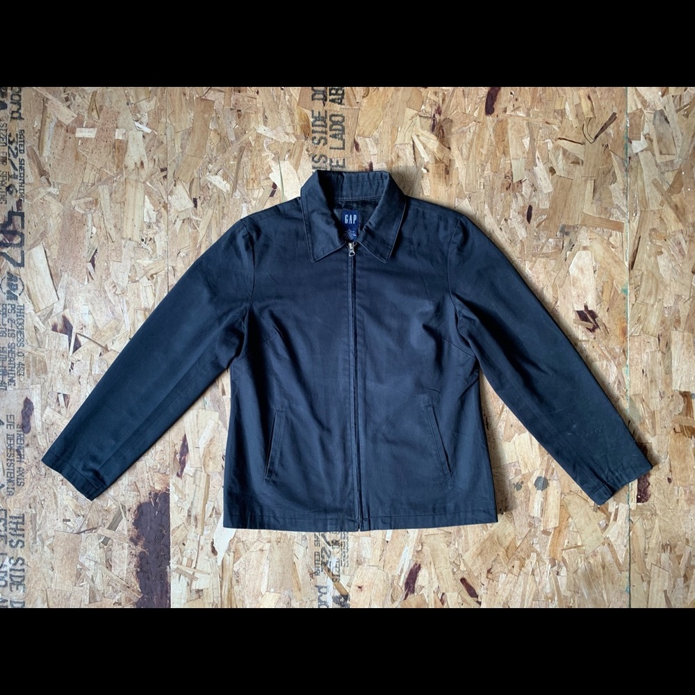 Gap Navy Blue Canvas Field Jacket